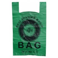 Пакет поліетиленовий (ПЕТ), майка, ATM bag max, №1, 420х560, 50шт/уп